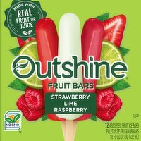 Outshine Straw Lime Raspb pops